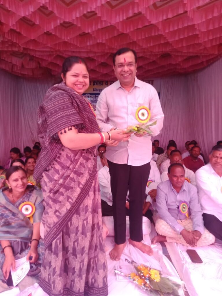 Vadegaon Hosts Grand Sports Festival with Enthusiastic Participation