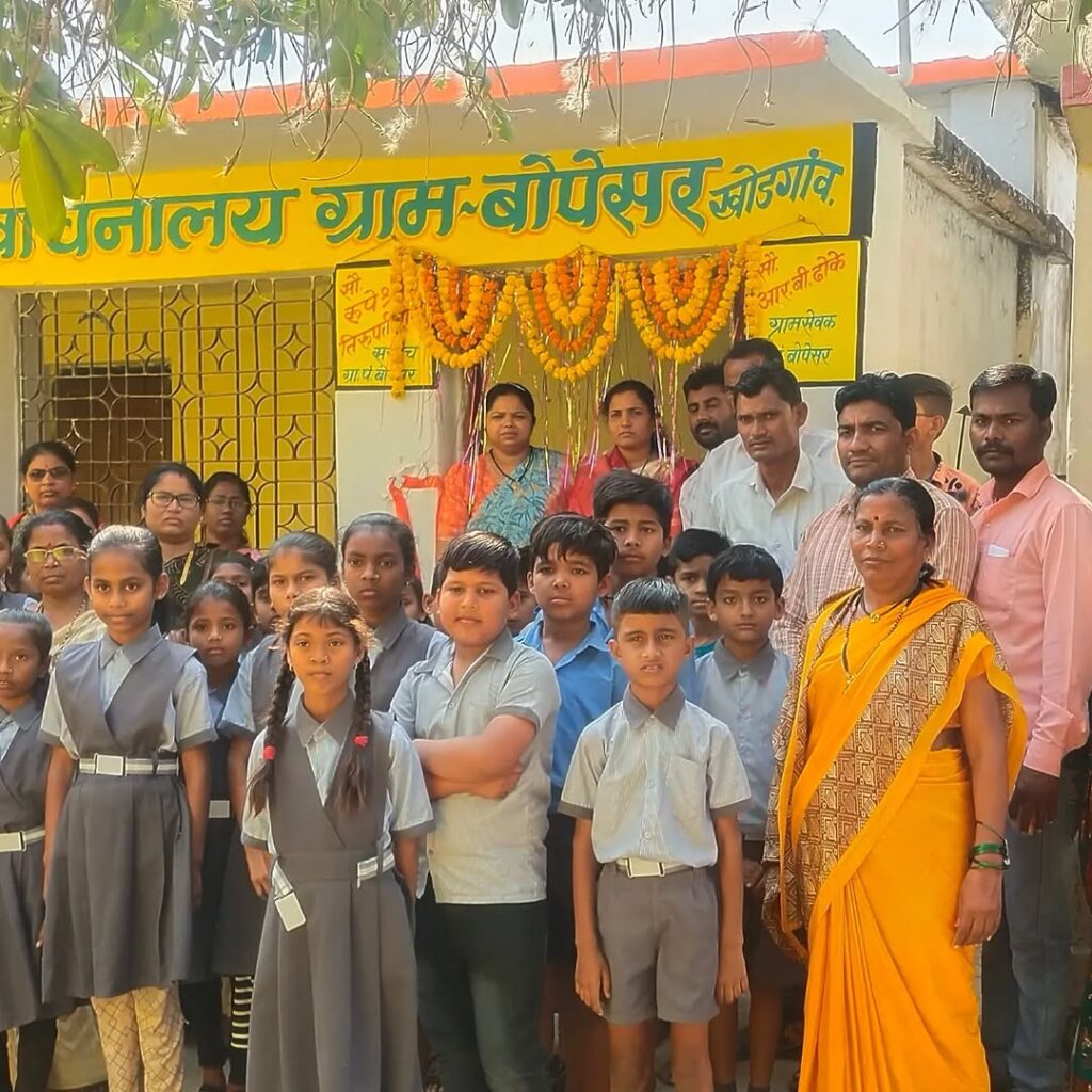 500 Dustbins Installed in Bopasar for Cleanliness Drive
