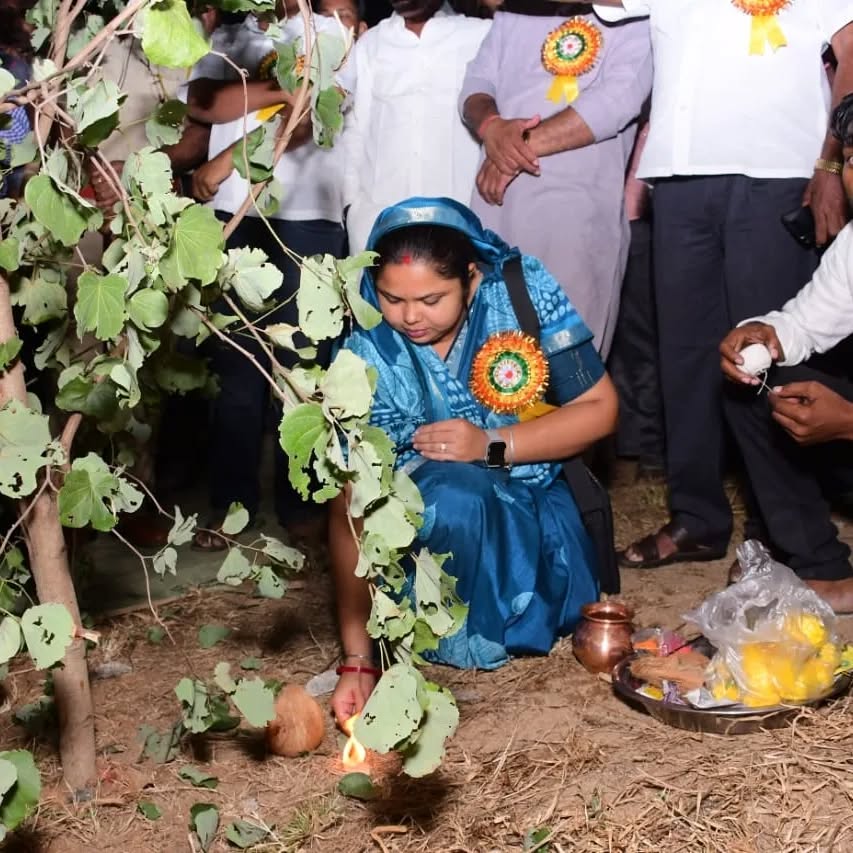Community Celebrates Ravana Dahan with Symbolic Burning