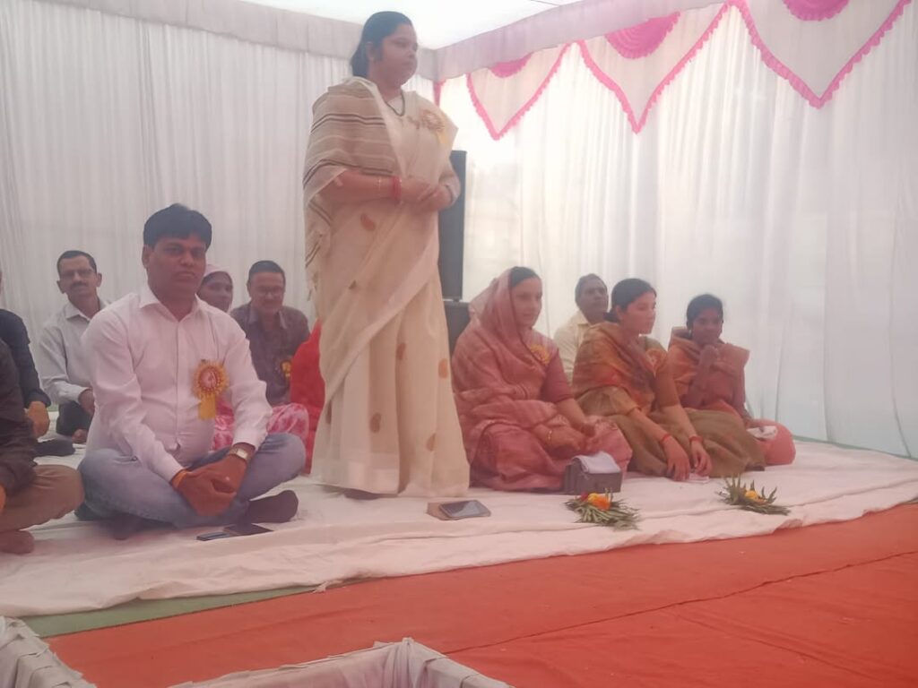 Community Celebrates with Traditional Performances in Bhivapuri