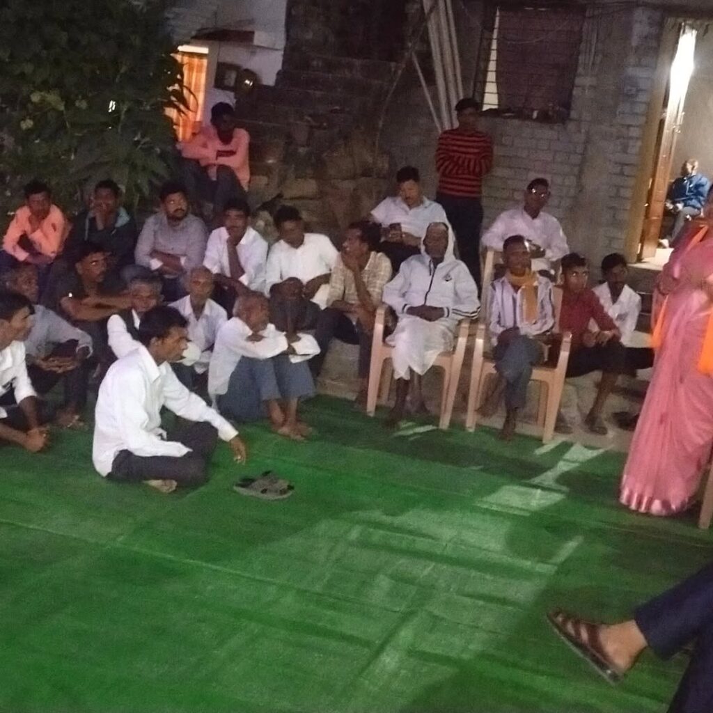 Rahangdale Meets Voters in Thane to Discuss Campaign Strategy