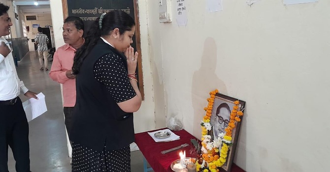 Legal Community Honors Mahaparinirvan Diwas in Tiroda