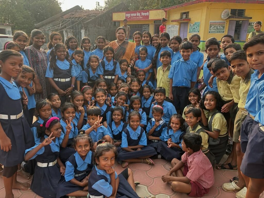 Notable Figure Engages Children in Welfare Event