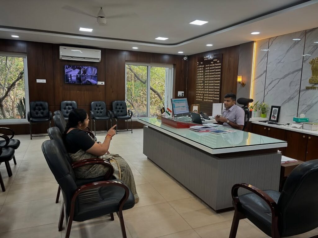 District Collector Meets Madhuri Tai to Address Council Issues