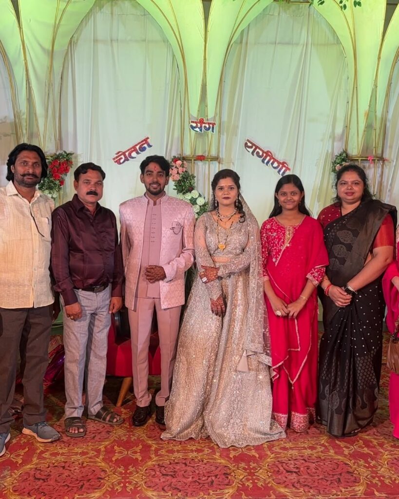 Community Celebrates Dual Weddings in Khairbodi and Chikhli
