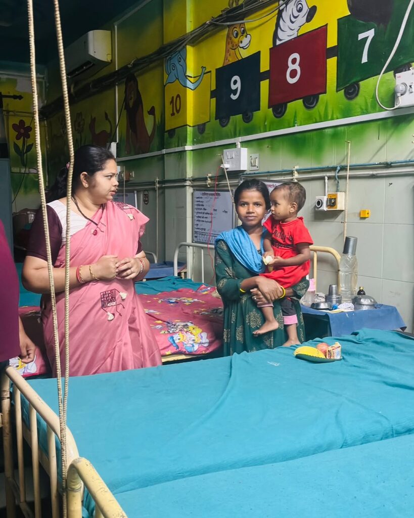 Clinic Hosts Meeting for Malnourished Children in Tiroda