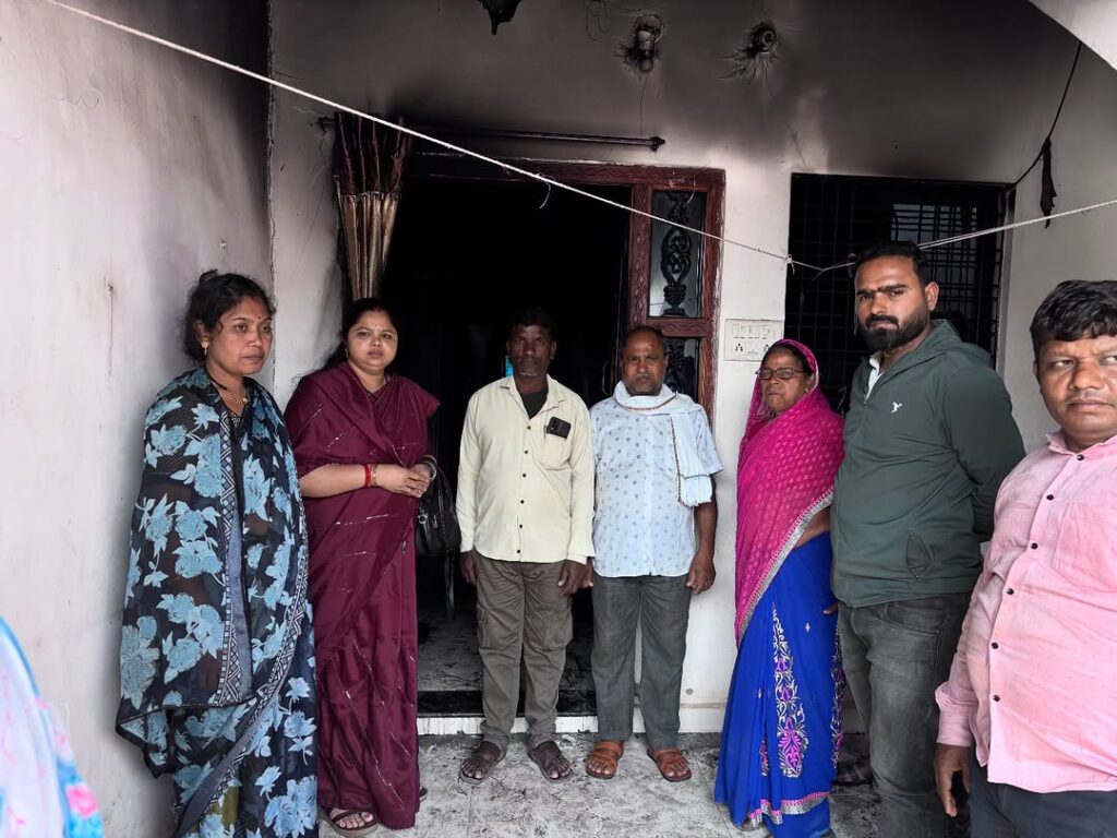 Local Worker’s Home Affected by Fire, Immediate Aid Provided