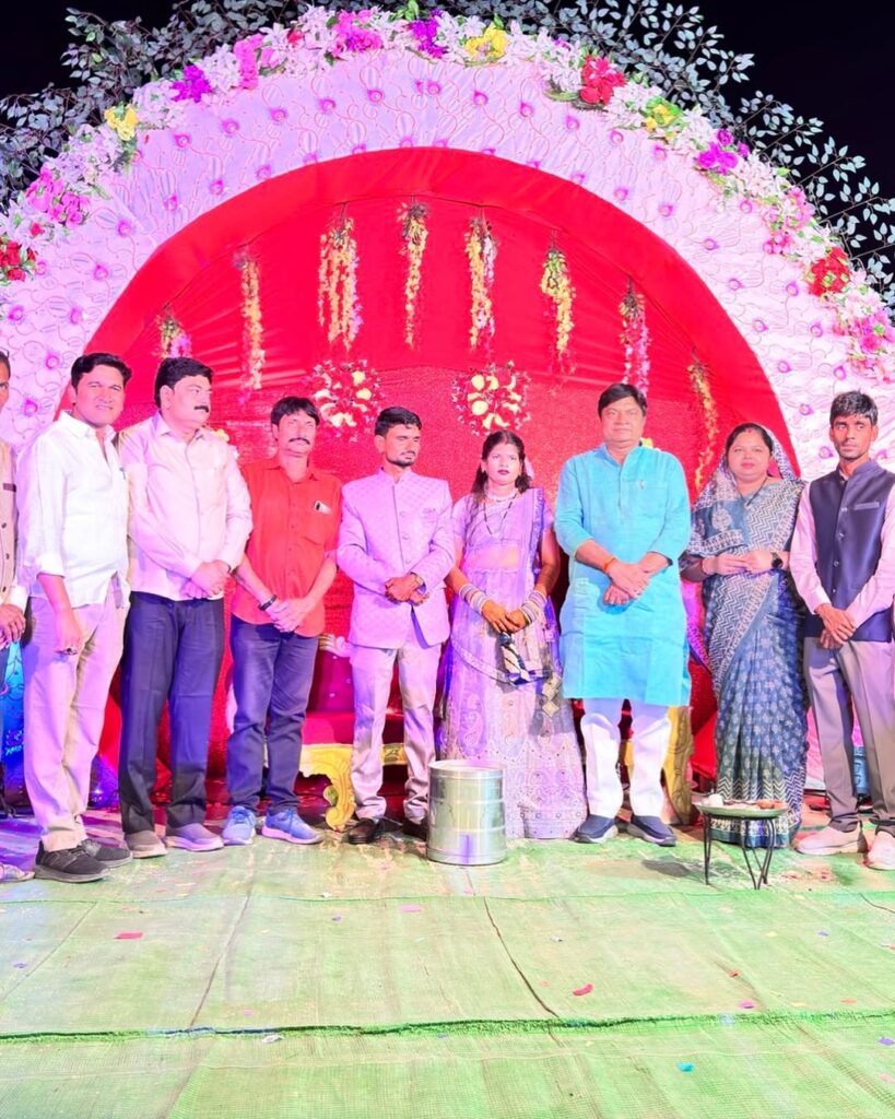 Workers Honor Nandu Bhau Rahangadale in Mendipur