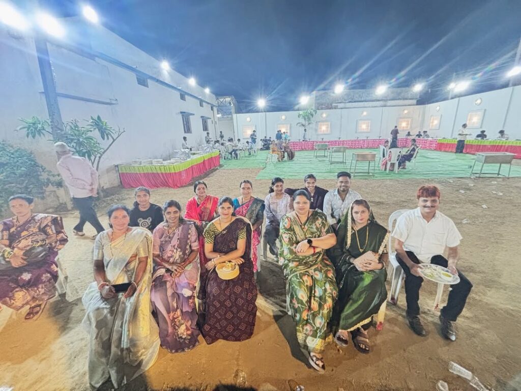 Community Leader Attends Daughter’s Wedding in Churadi