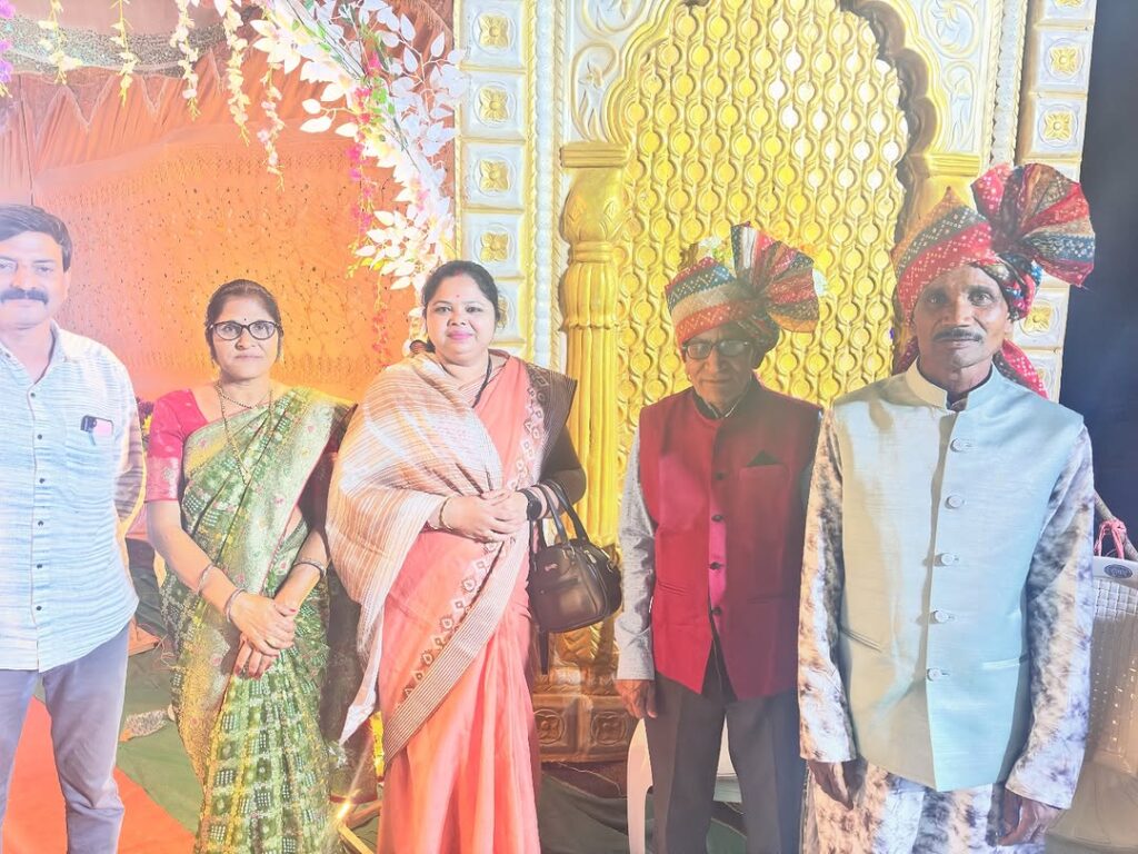Anil Bhau Patel Attends Niece’s Traditional Wedding
