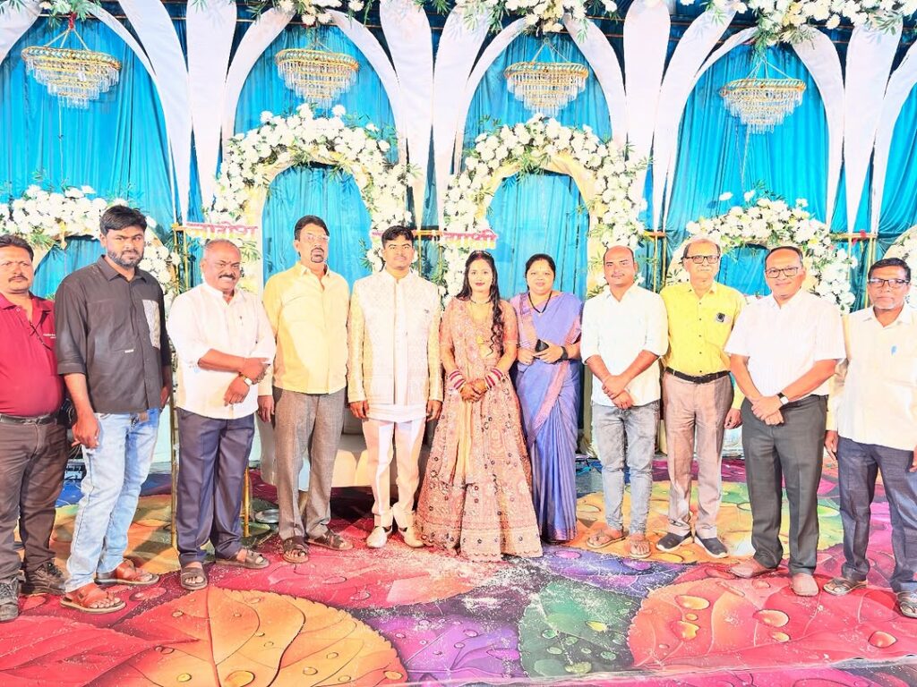 Nagesh Bhau Attends Welcome Ceremony in Paradhi Mendipur