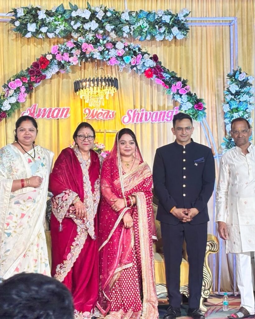 Shri Ravi Sharma Blesses Son’s Wedding