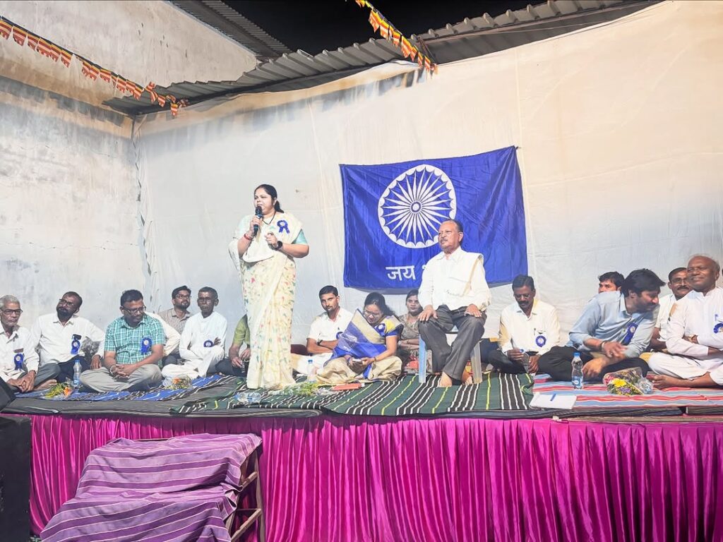 Bhivapur Honors Dr. Ambedkar’s Birth Anniversary with Motivational Program