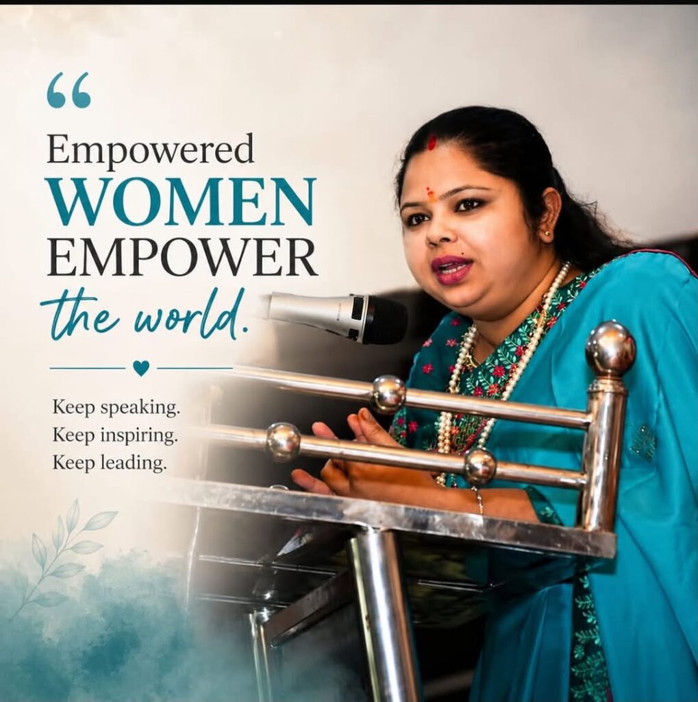 Community Leader Encourages Women to Speak Up and Lead