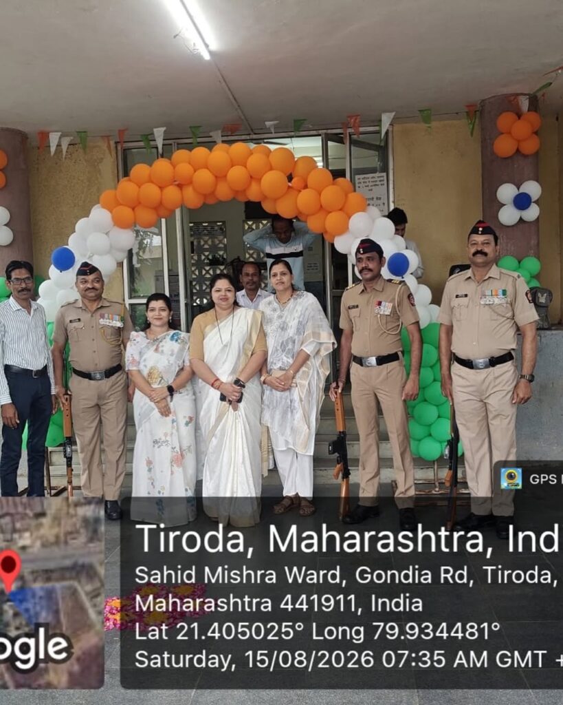 Justice Bonsod Attends Flag-Raising Ceremony at Tiroda Court